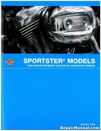 Official 2008 Harley Davidson Sportster Electrical Diagnostic Manual