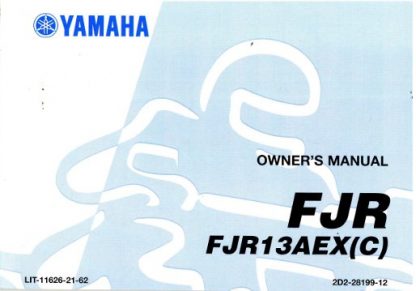 Official 2008 Yamaha FJR1300ZEXS Owners Manual