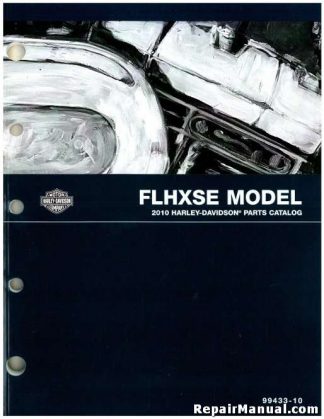 Official 2010 Harley Davidson FLHXSE Parts Manual