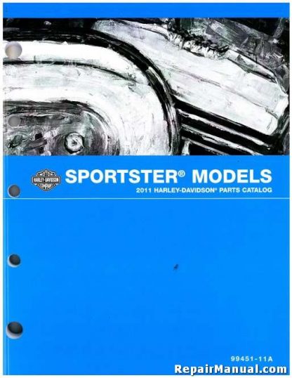 Official 2011 Harley Davidson Sportster Parts Manual