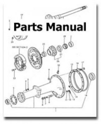 2-62-15 Ind Backhoe Only Factory Parts List Manual